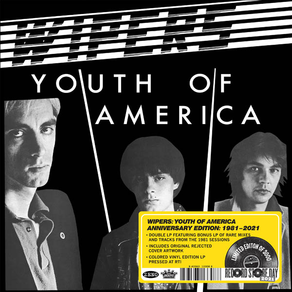 Wipers Youth of America Anniversary LP-2