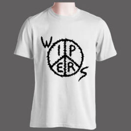 Wipers Logo “Black on White” Tee